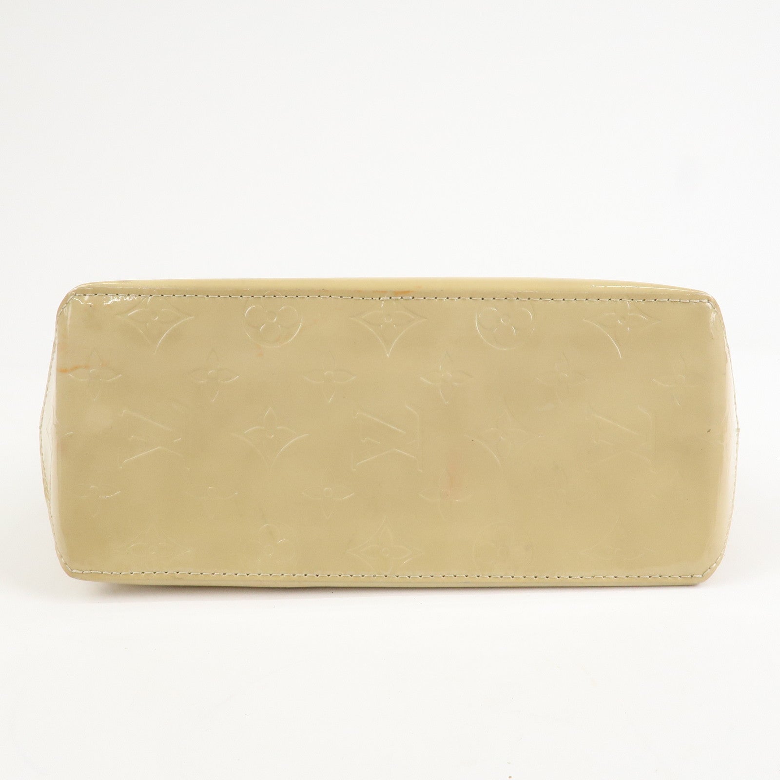 Louis Vuitton Monogram Vernis Lead PM Hand Bag Noisette M91334