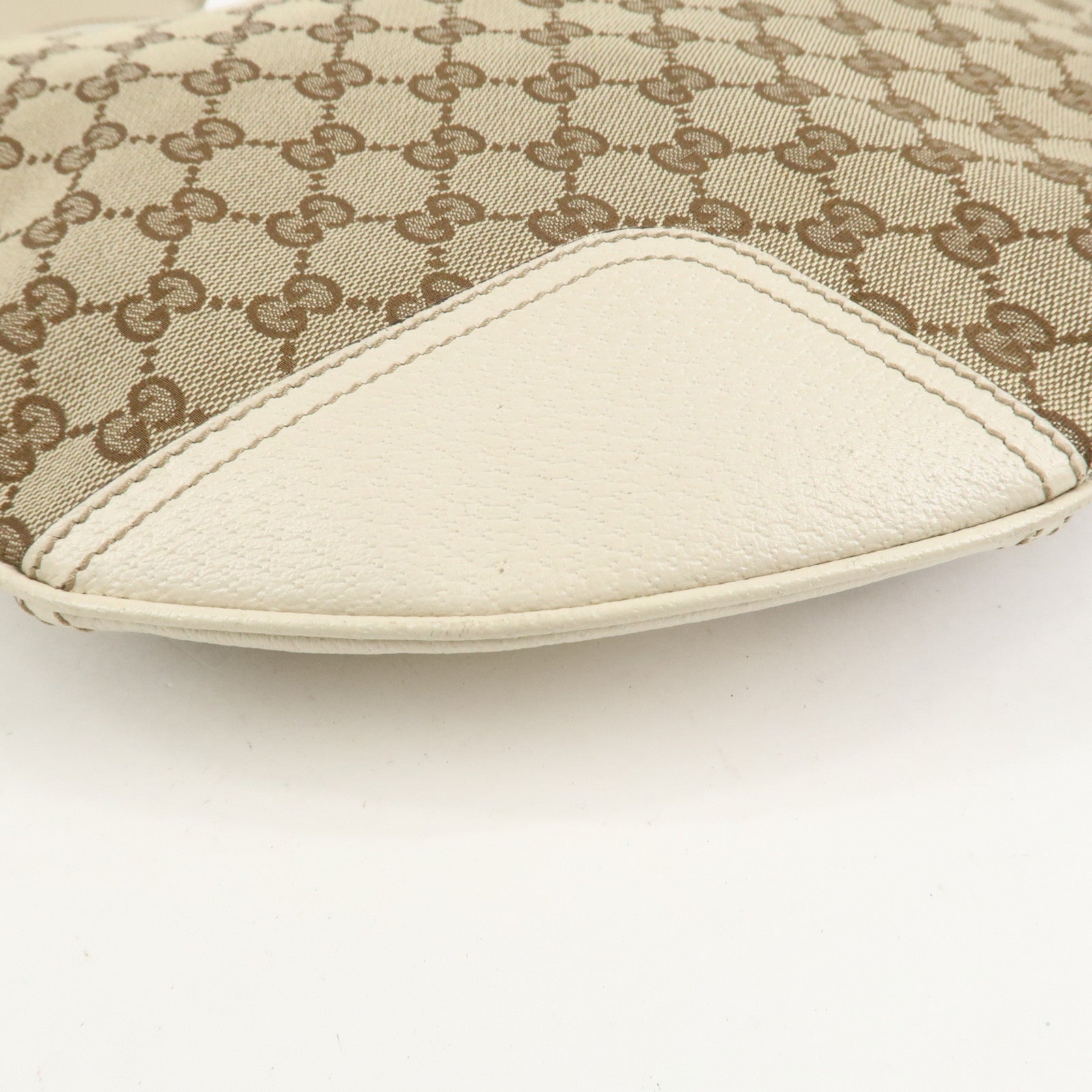 GUCCI Princy Sherry Leather Shoulder Bag Hand Bag Brown 162882