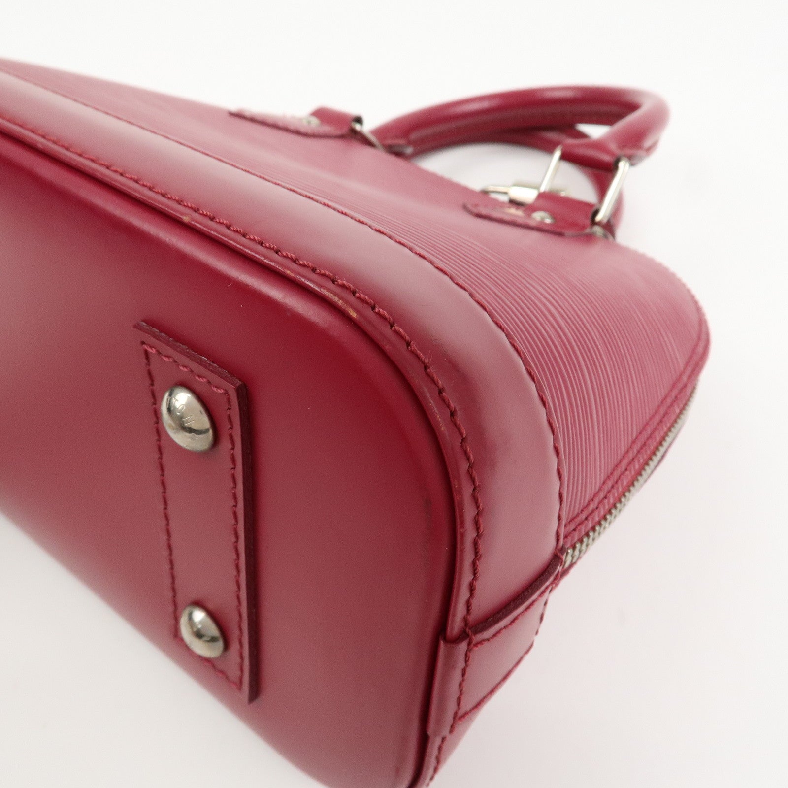 Louis Vuitton Epi Alma BB Hand Bag Shoulder Bag Fuchsia M40851