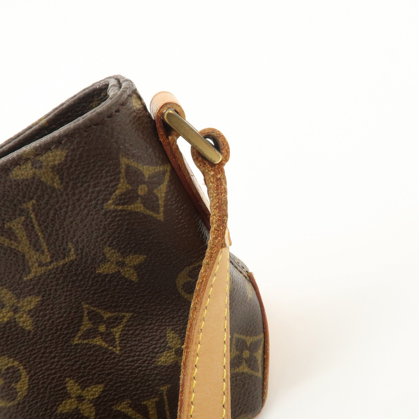Louis Vuitton Monogram Trotteur Shoulder Bag Brown M51240