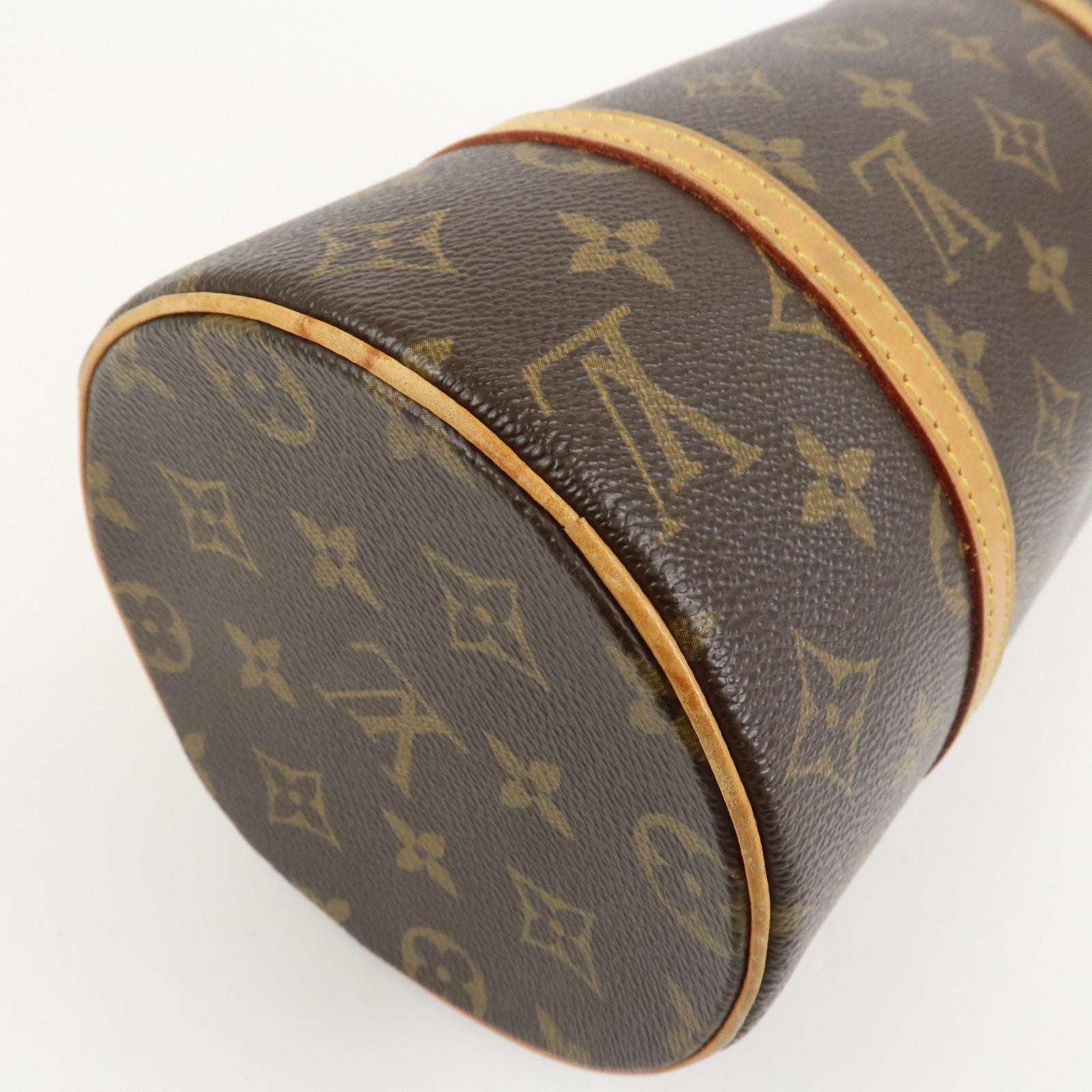 Louis Vuitton Monogram Papillon 26 Hand Bag Brown M51386
