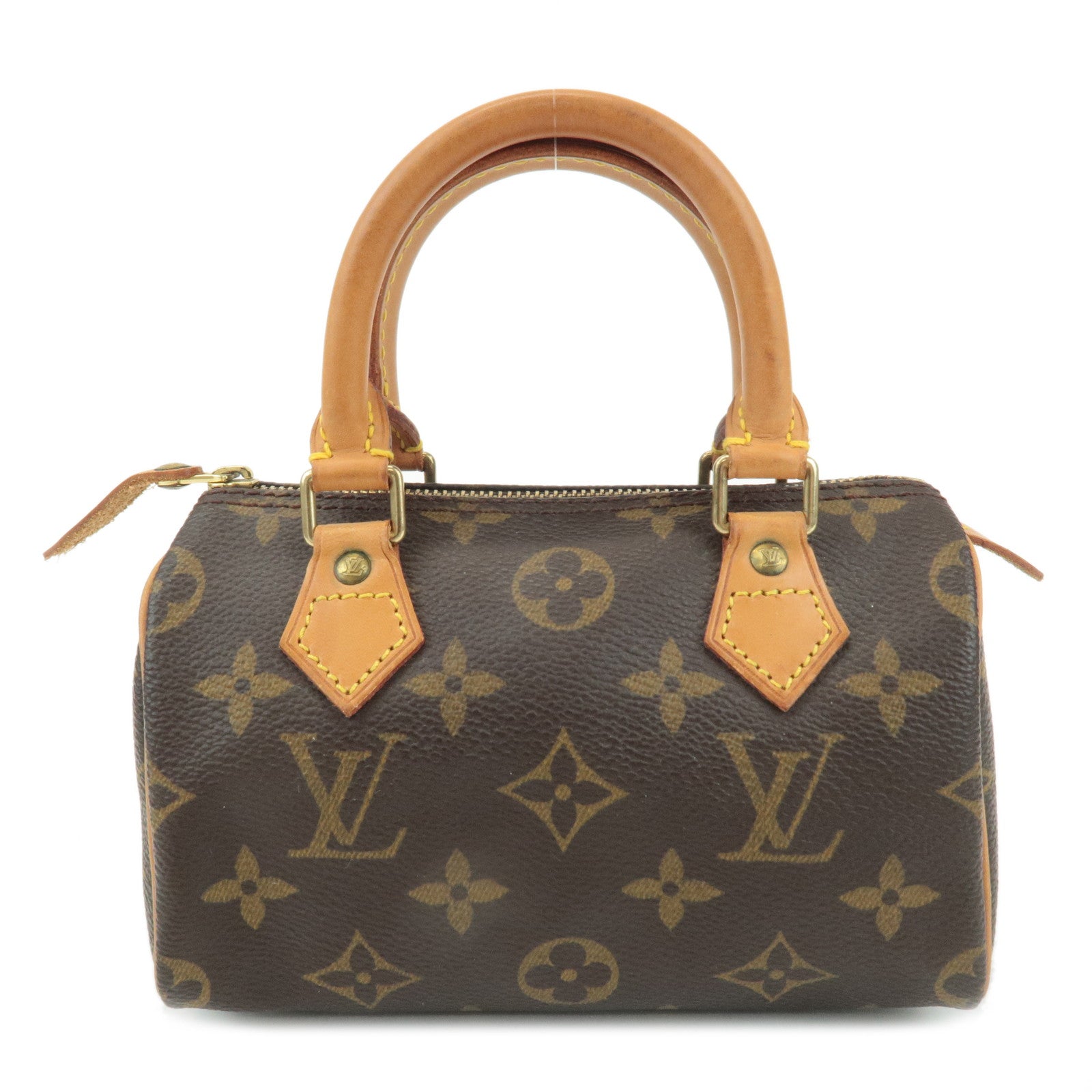 Louis Vuitton Monogram Mini Speedy Hand Bag M41534 Used