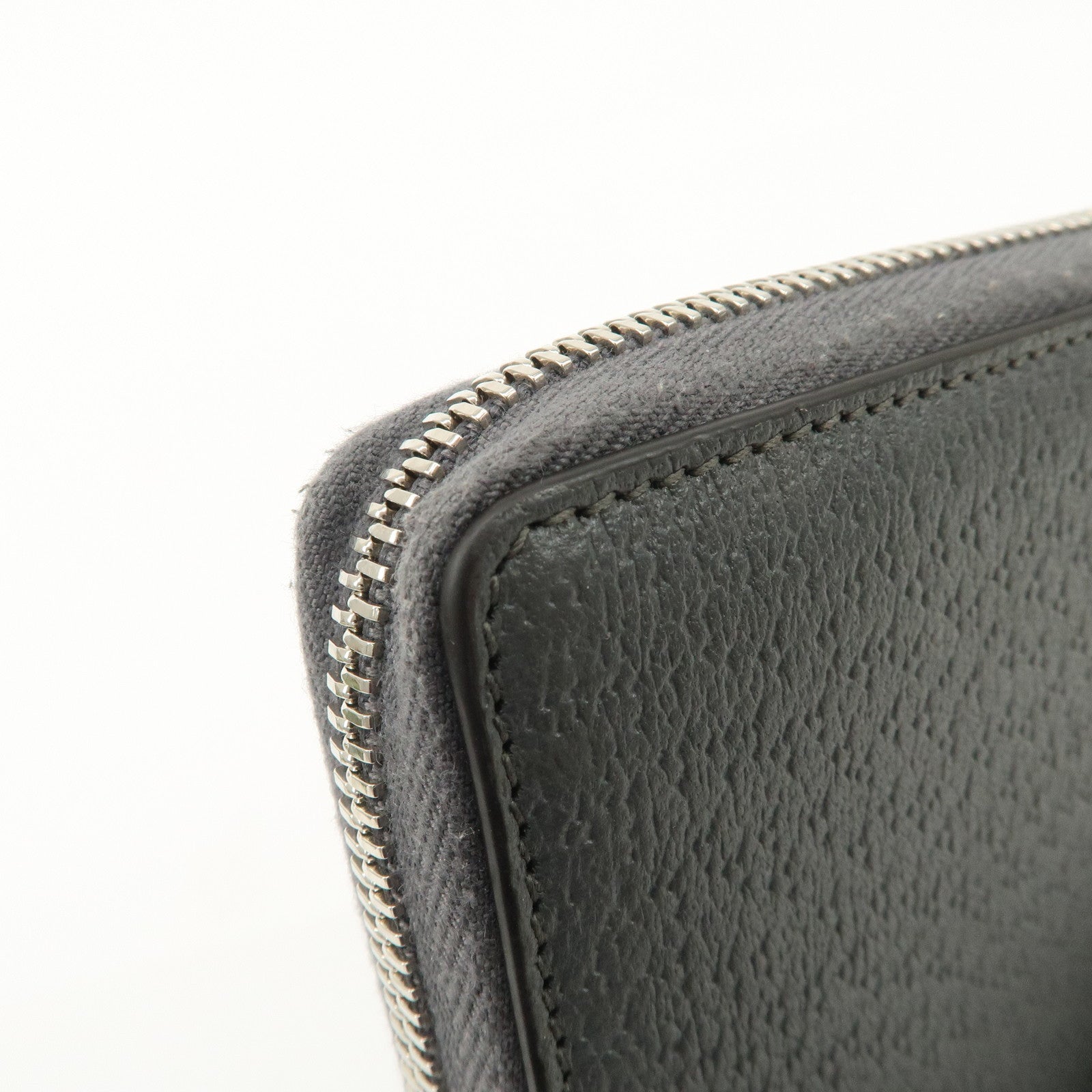 GUCCI Interlocking G GG Supreme Leather Round Zippy Wallet 701423 Used