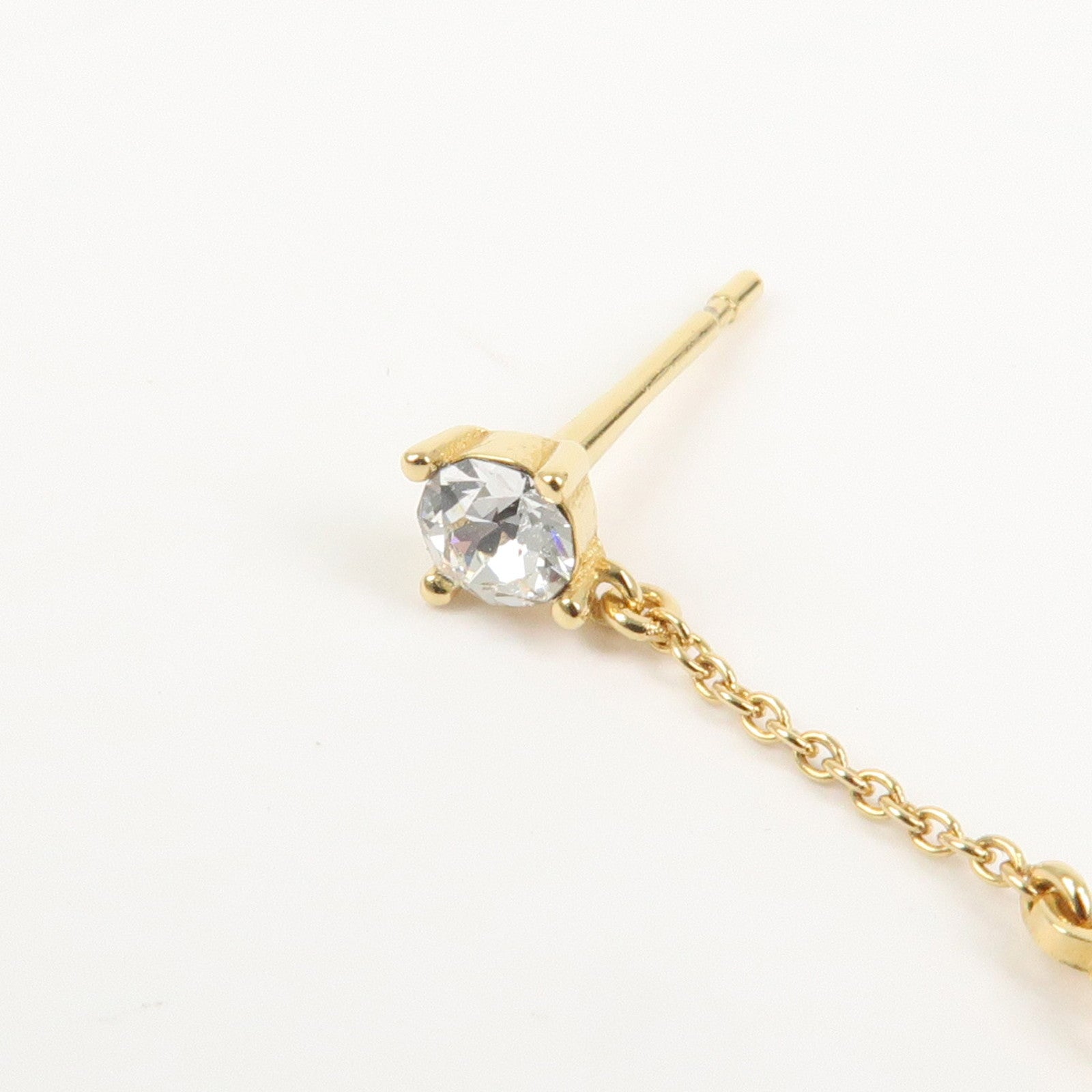 Louis Vuitton Puce d’Oreille Petit Louis Metal Earring Gold M00390