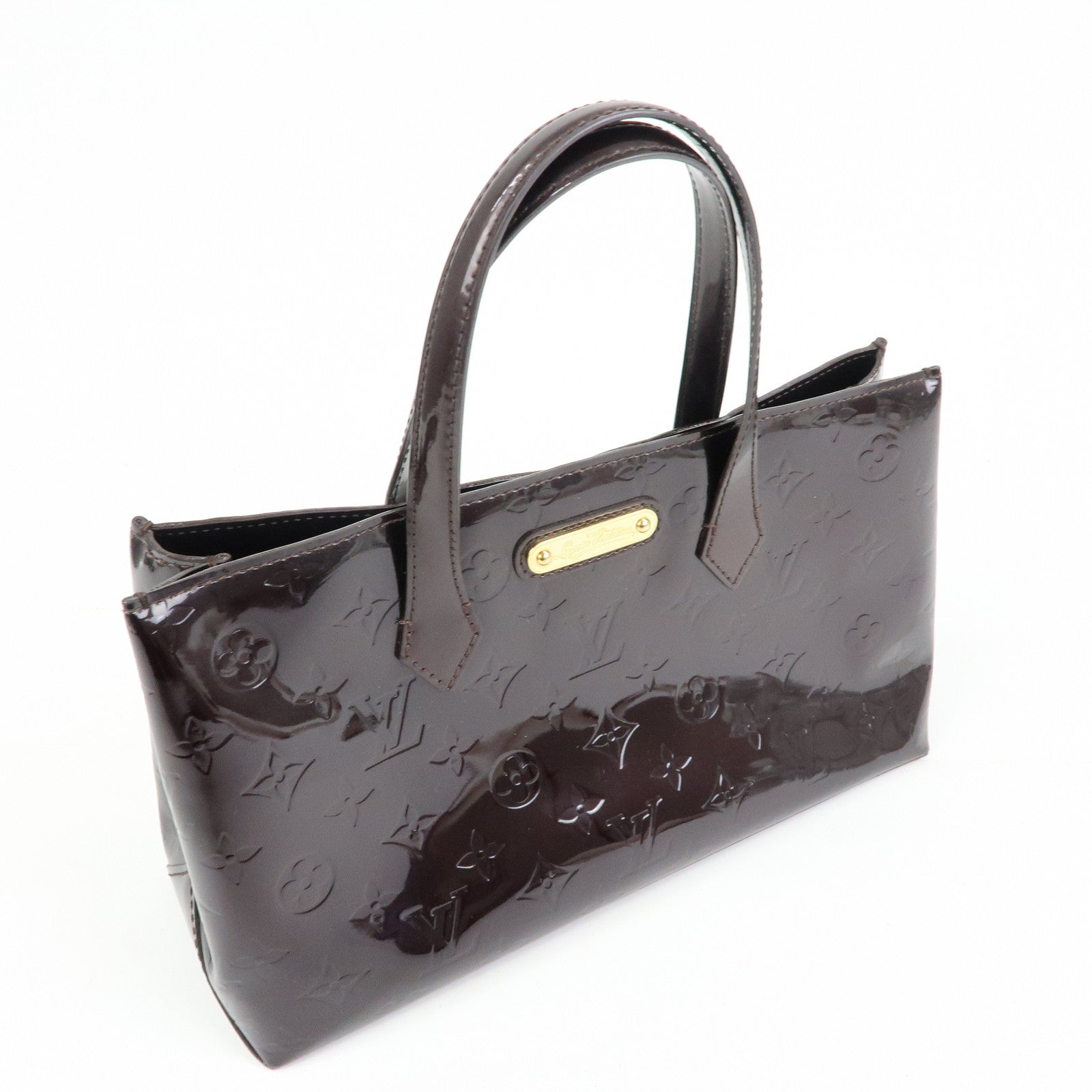 Louis Vuitton Monogram Vernis Wilshire PM Amarante M93641