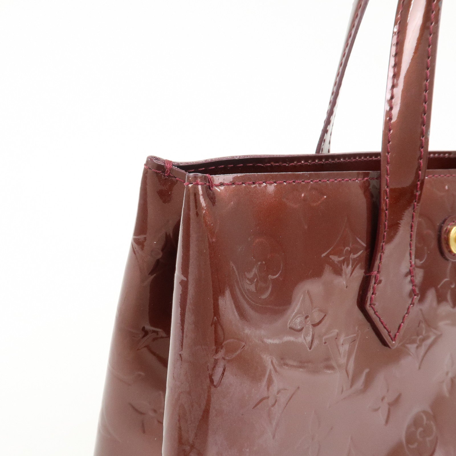 Louis Vuitton Monogram Vernis Wilshire PM Rouge Faurviste M91644