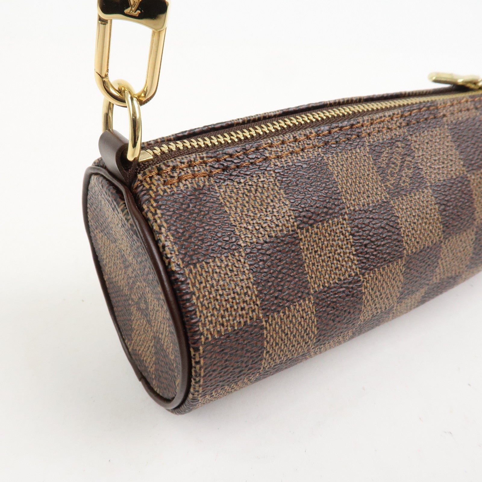 Louis Vuitton Damier Mini Pouch for Papillon Bag Damier Ebene