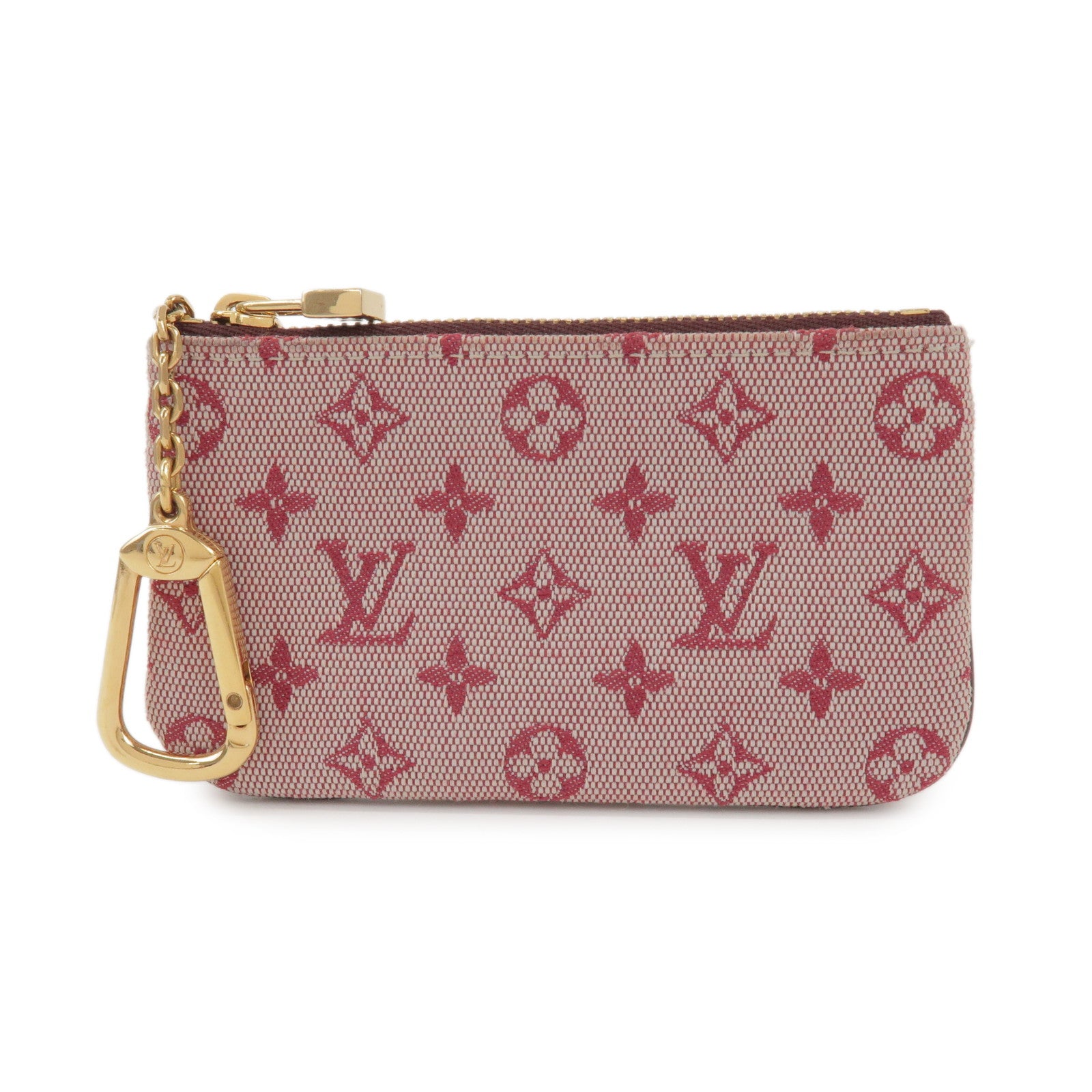Louis Vuitton Monogram Mini Pochette Cles Coin Case Cerise M92238