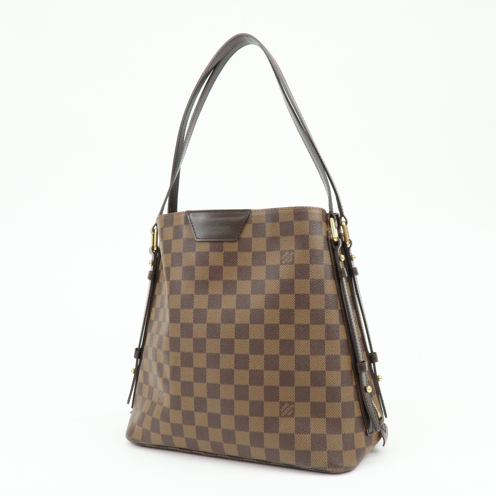 Louis Vuitton Damier Ebene Cabas Rivington Shoulder Bag N41108