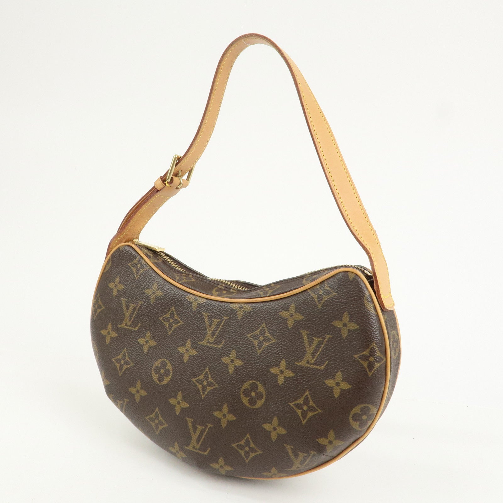 Louis Vuitton Monogram Pochette Croissant Shoulder Hand Bag M51510