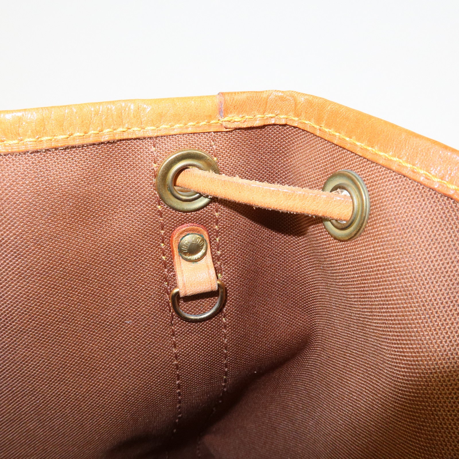 Louis Vuitton Monogram Petit Noe Shoulder Bag Brown M42226