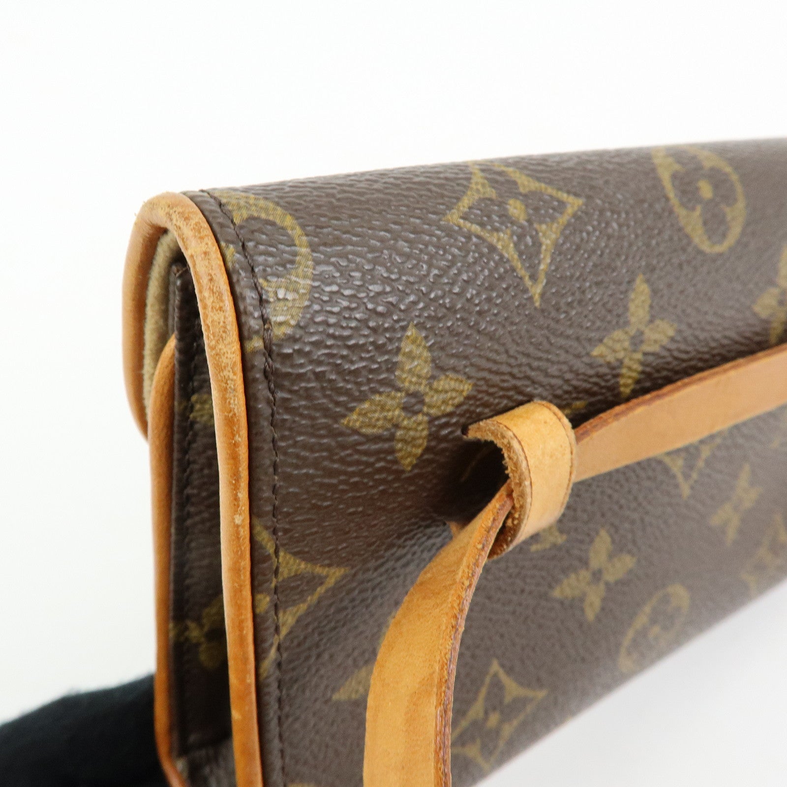 Louis Vuitton Monogram Pochette Florentine Waist Bag Belt L M51855