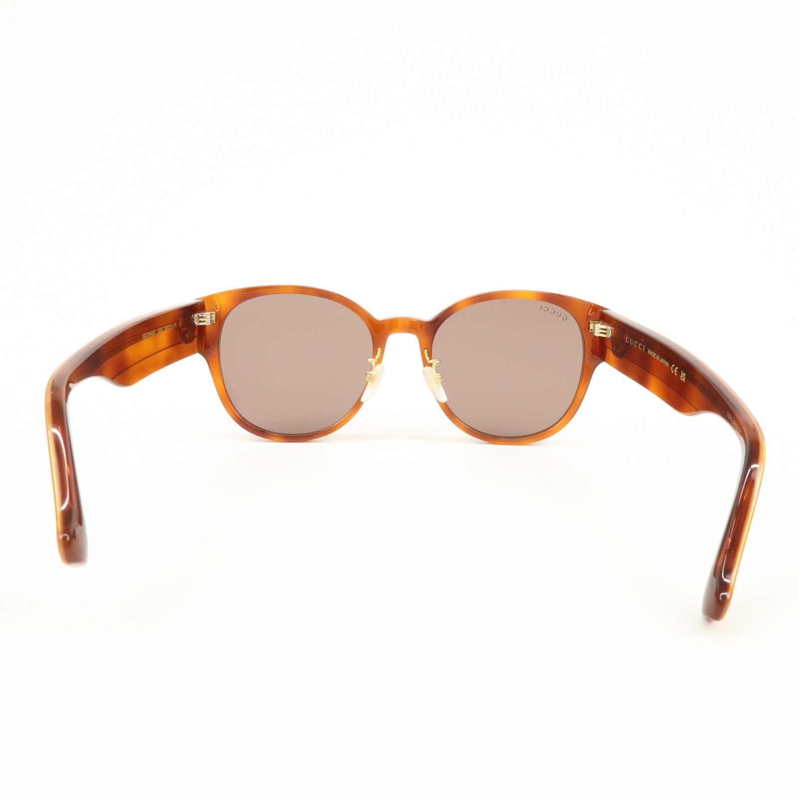 GUCCI Interlocking G Plastic Sunglasses Brown GG1304SK 56□20 145