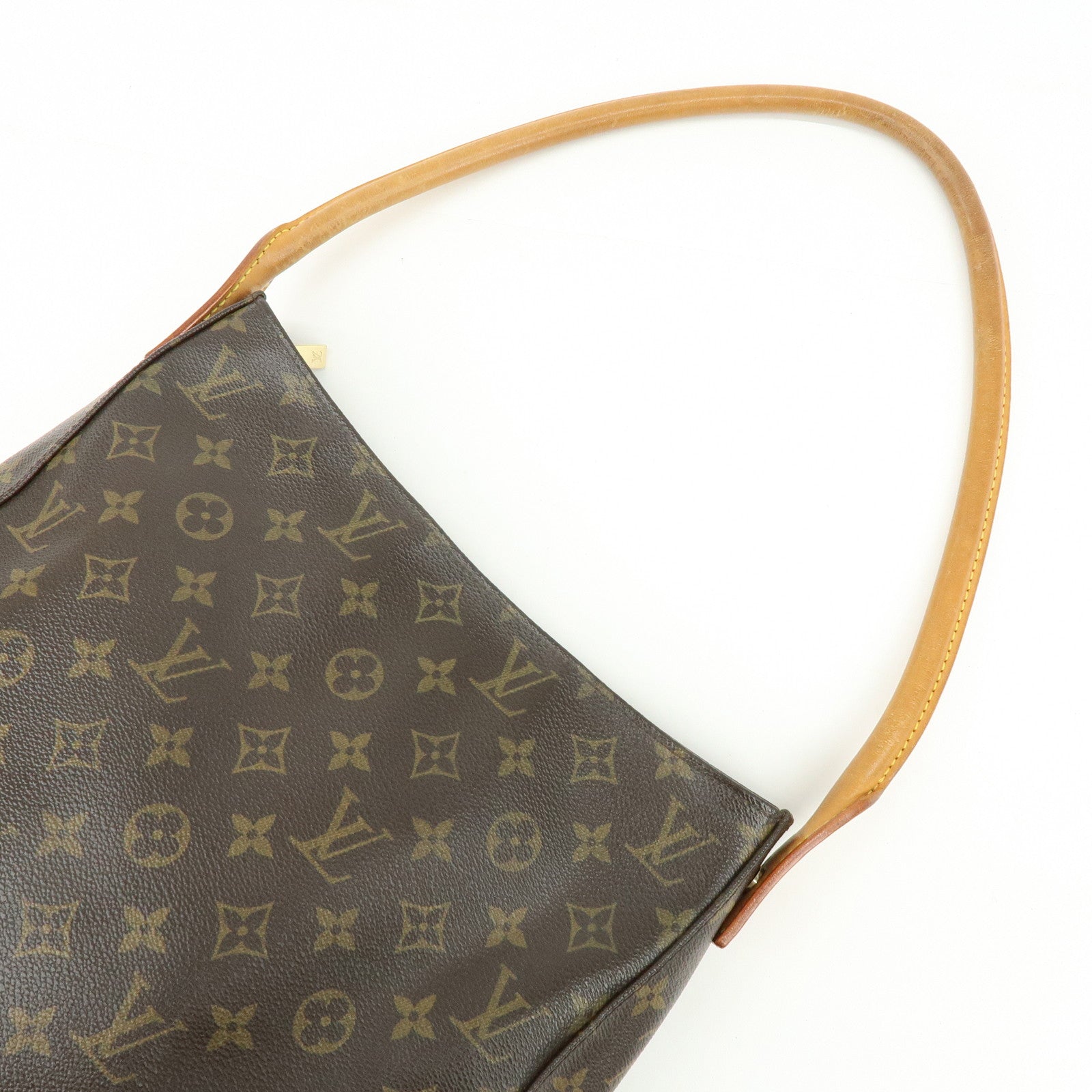 Louis Vuitton Monogram Looping GM Shoulder Bag Brown M51145