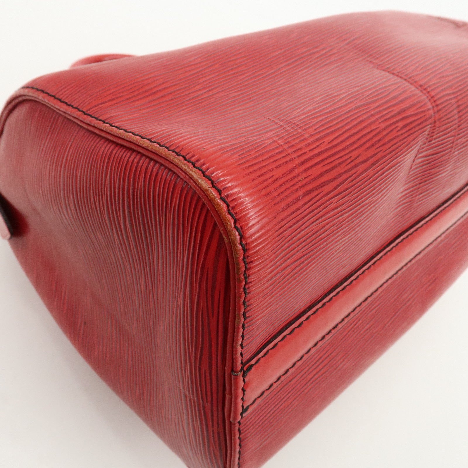 Louis Vuitton Epi Speedy 25 Hand Boston Bag Castilian Red M43017