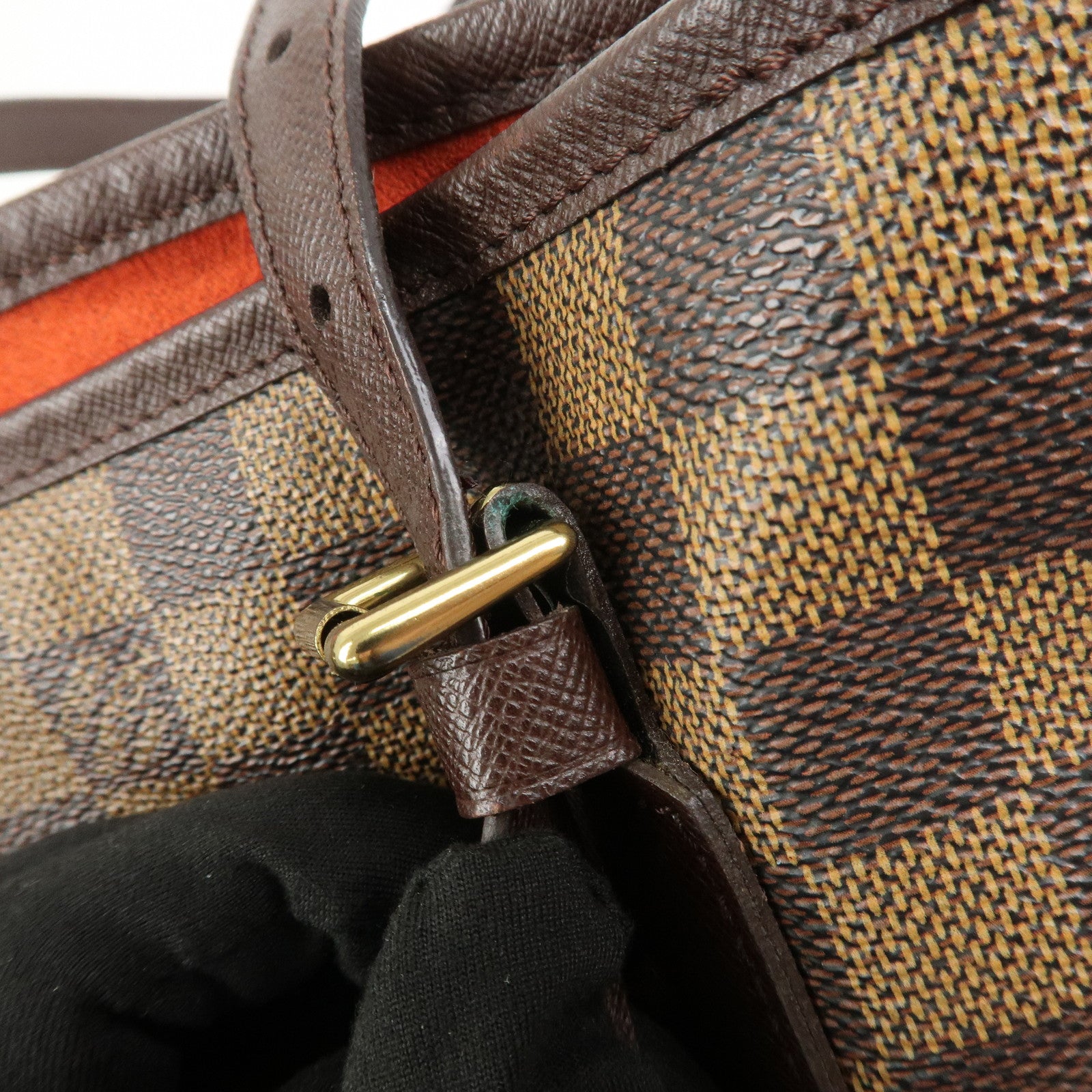 Louis Vuitton Damier Ebene Male Tote Bag Hand Bag Brown N42240