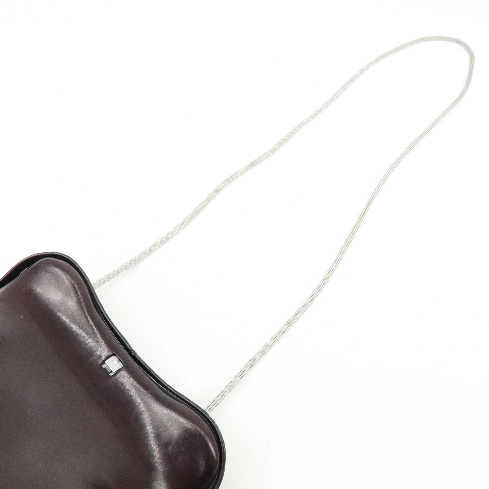 CHANEL Leather Hip Bag Shoulder Bag Crossbody Bag Brown