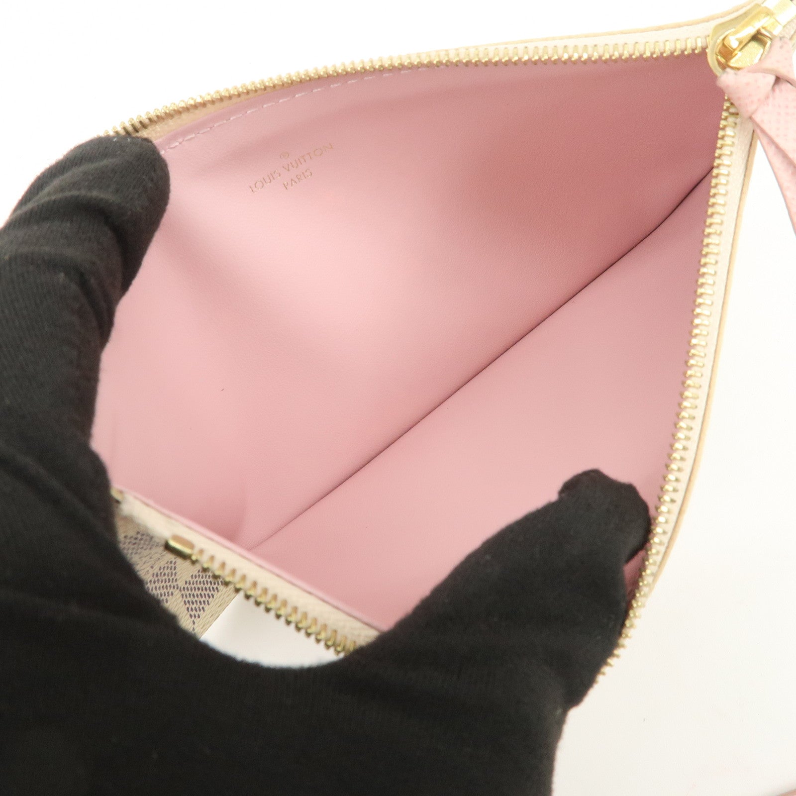 Louis Vuitton Damier Pochette Felicie Chain Shoulder Bag N63106