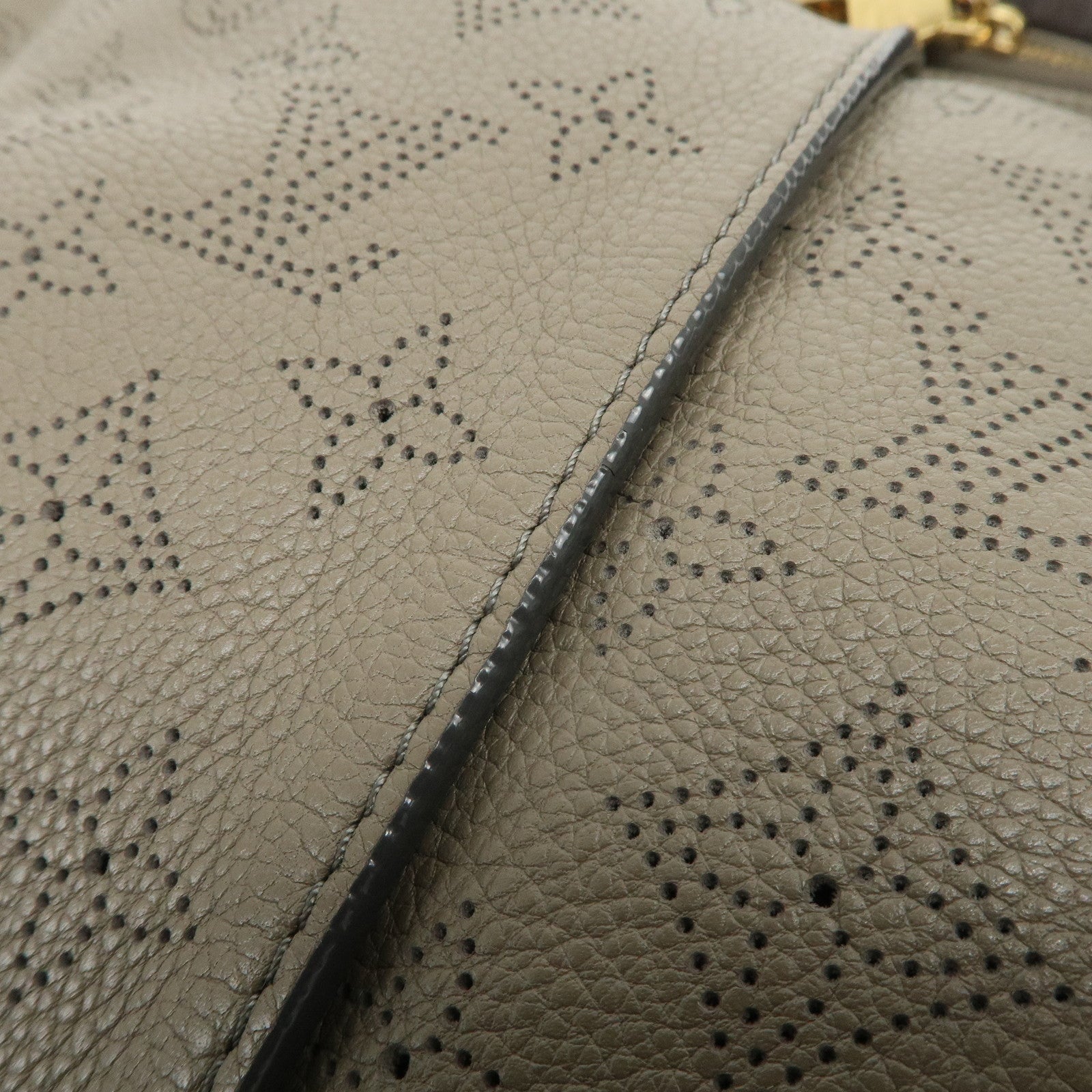 Louis Vuitton Monogram Selene MM 2Way Shoulder Bag Taupe M94213