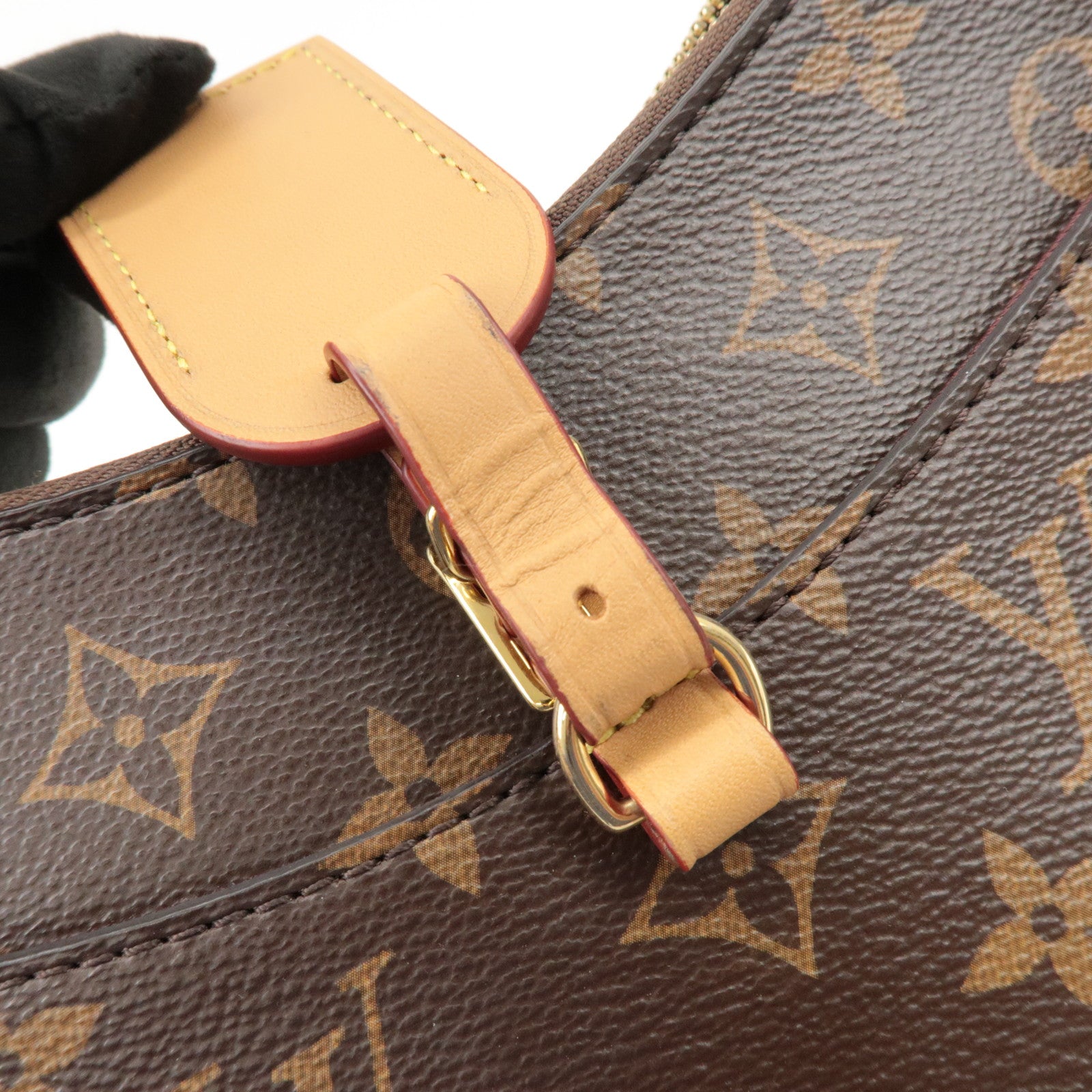 Louis Vuitton Monogram Odeon NM MM Crossbody Bag M45355 Used