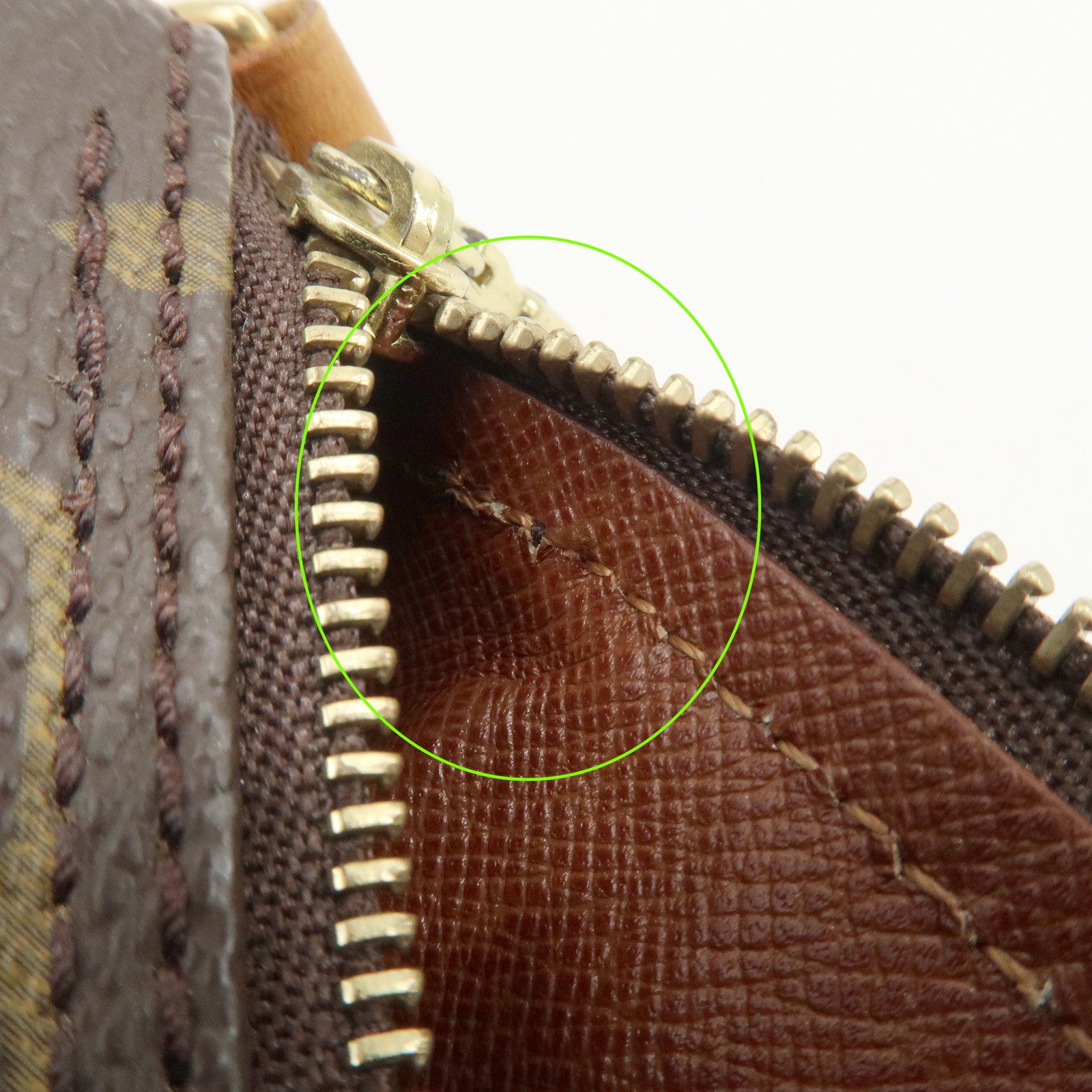 Louis Vuitton Monogram Mini Pouch for Papillon Bag New Style Brown