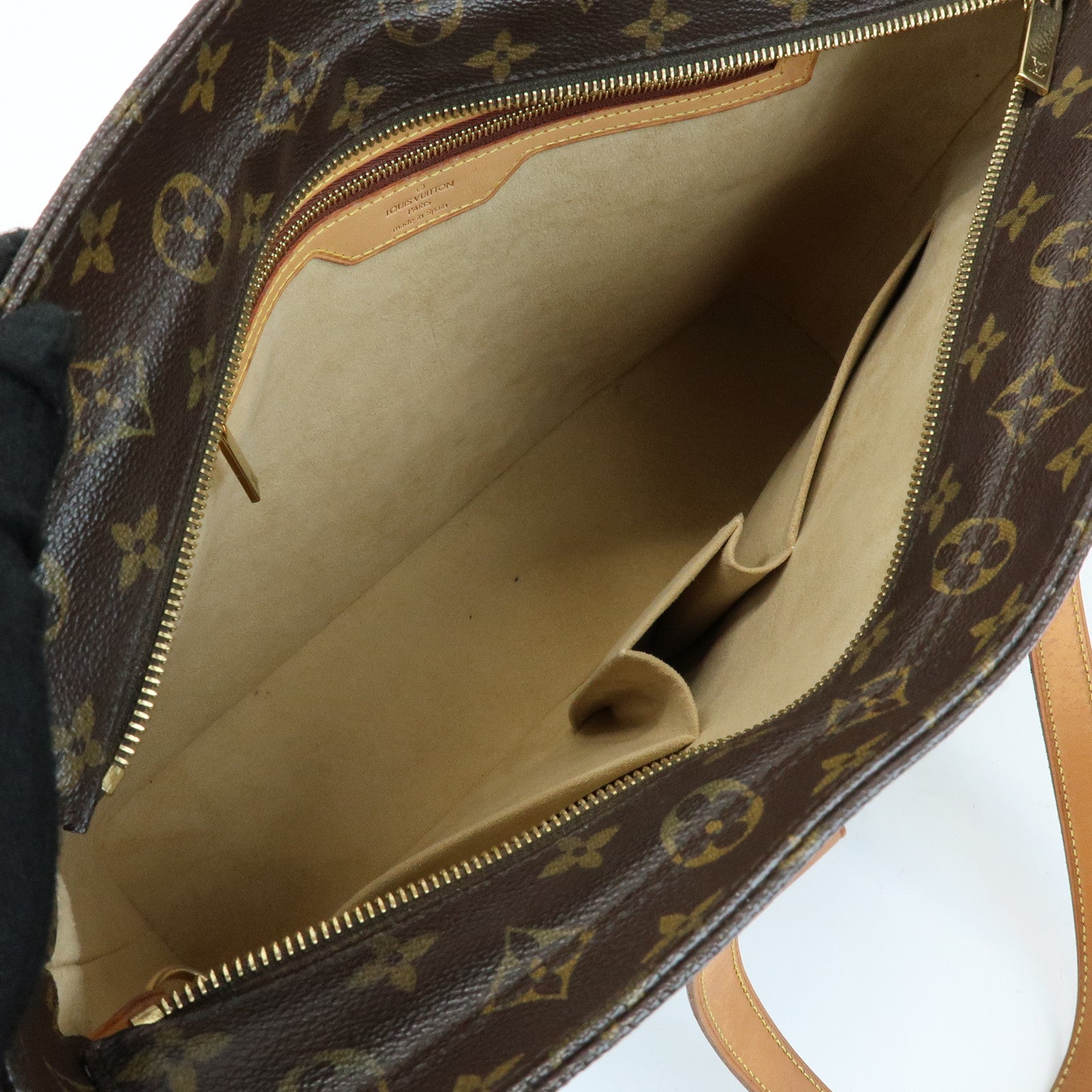 Louis Vuitton Monogram Luco Tote Bag Shoulder Bag Brown M51155