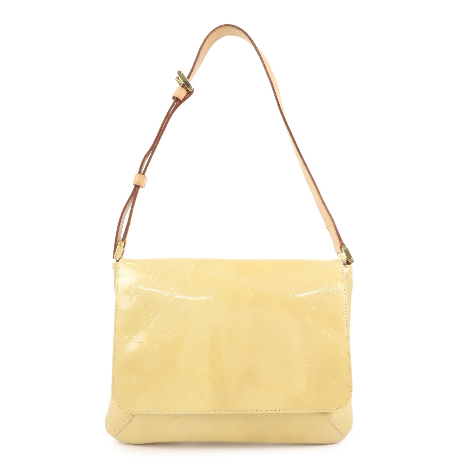 Louis Vuitton Monogram Vernis Thompson Street Hand Bag Gris M91069