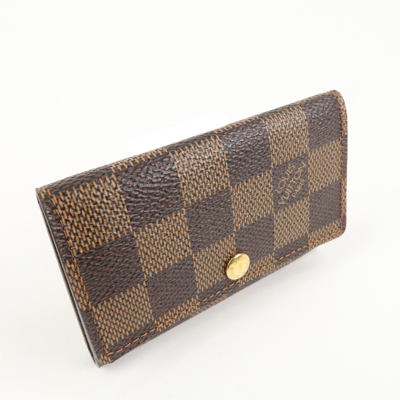 Louis Vuitton Damier Ebene Multicles 6 Key Case Brown N62630 Used