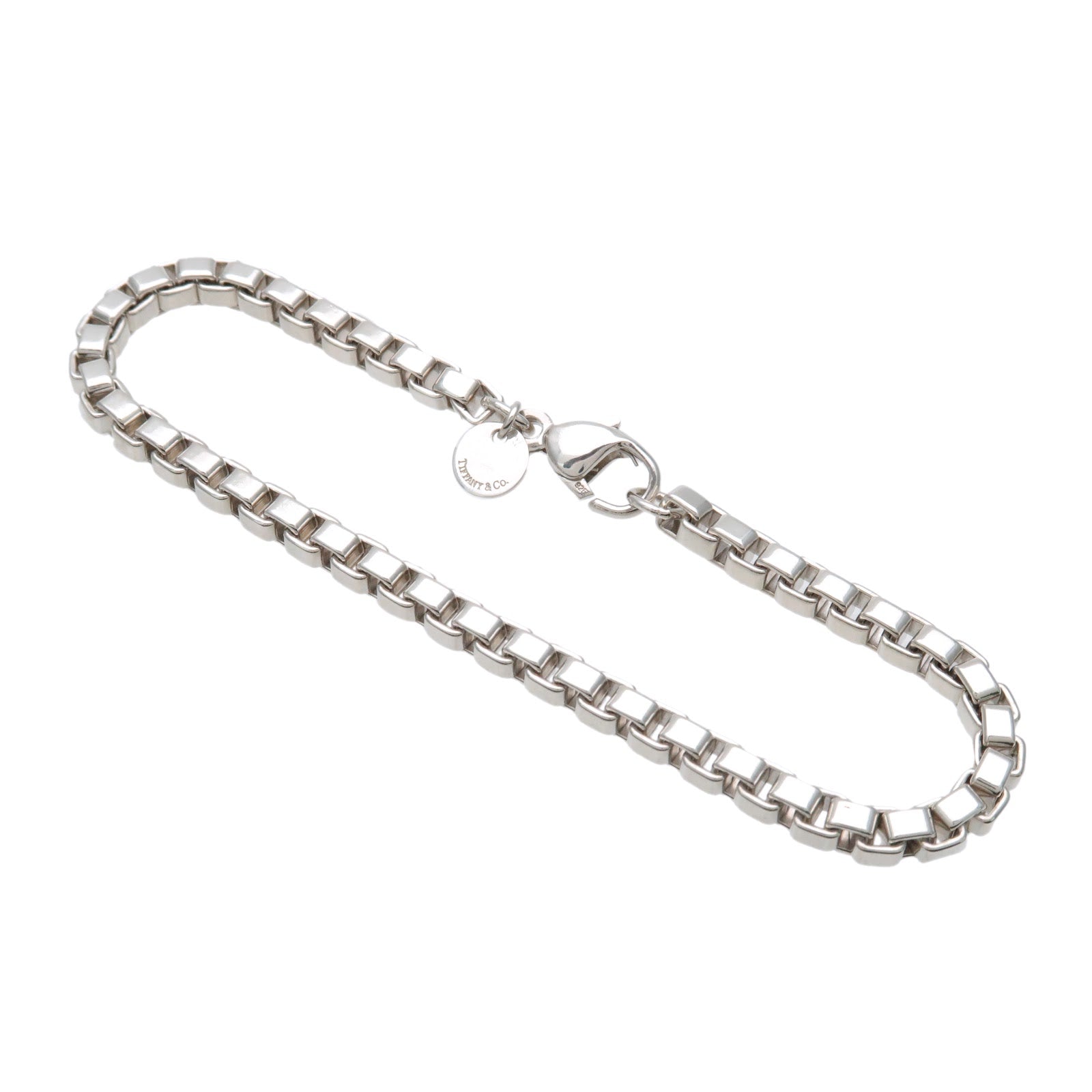Tiffany&Co. Venetian Link Bracelet SV925 Silver