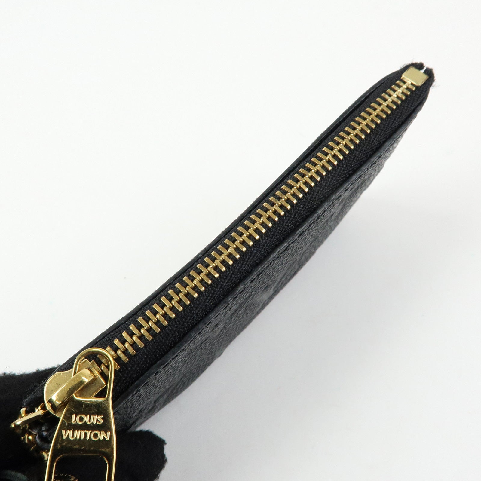 Louis Vuitton Monogram Empreinte Pochette Cles Key Case Noir M80879