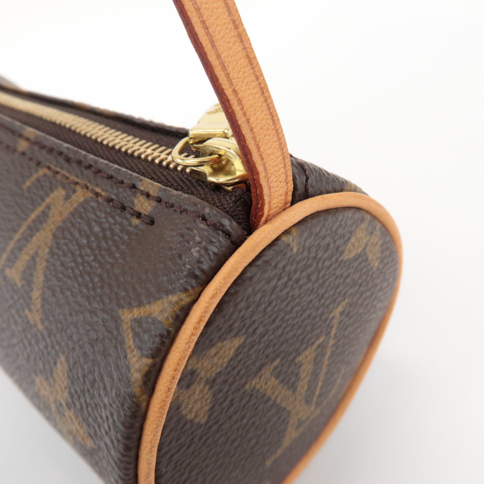Louis Vuitton Monogram Mini Pouch for Papillon Bag Brown