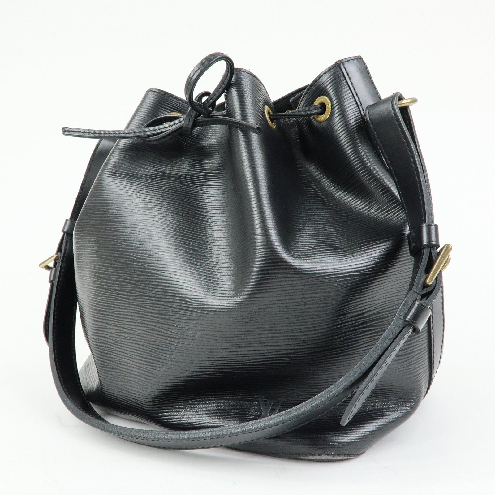 Louis Vuitton Epi Petit Noe Shoulder Bag Noir Black M59012