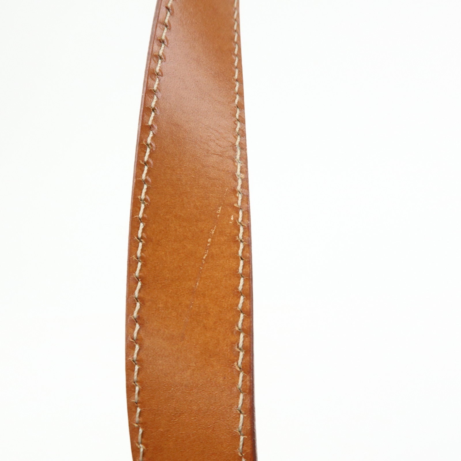 CELINE Macadam PVC Leather Tote Bag Hand Bag Shoulder Bag Brown