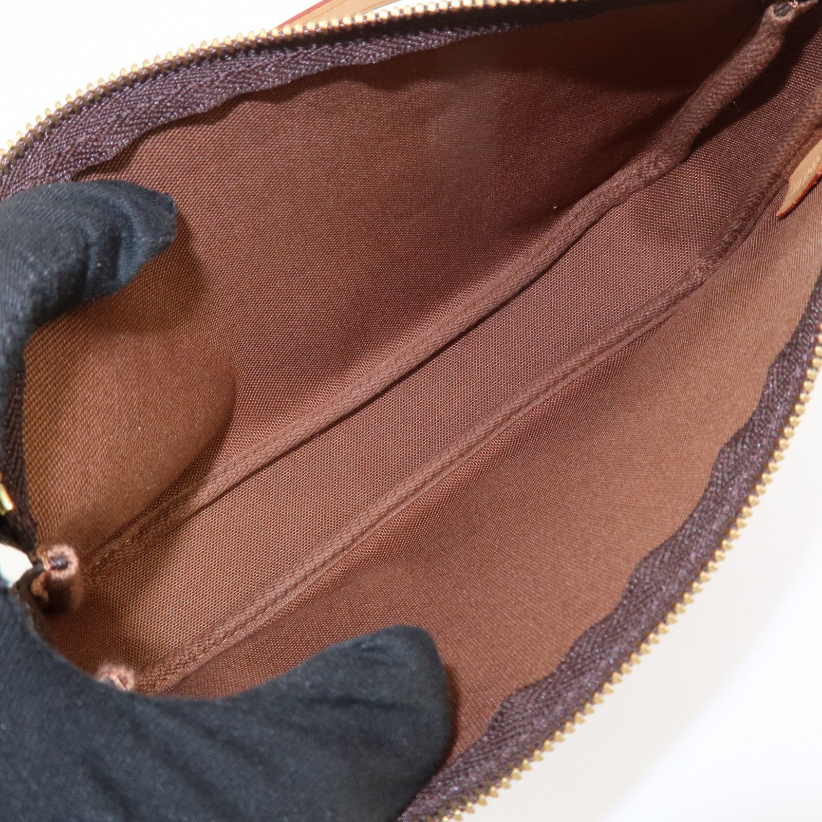 Louis Vuitton Monogram Pochette Accessoires Pouch Hand Bag M51980