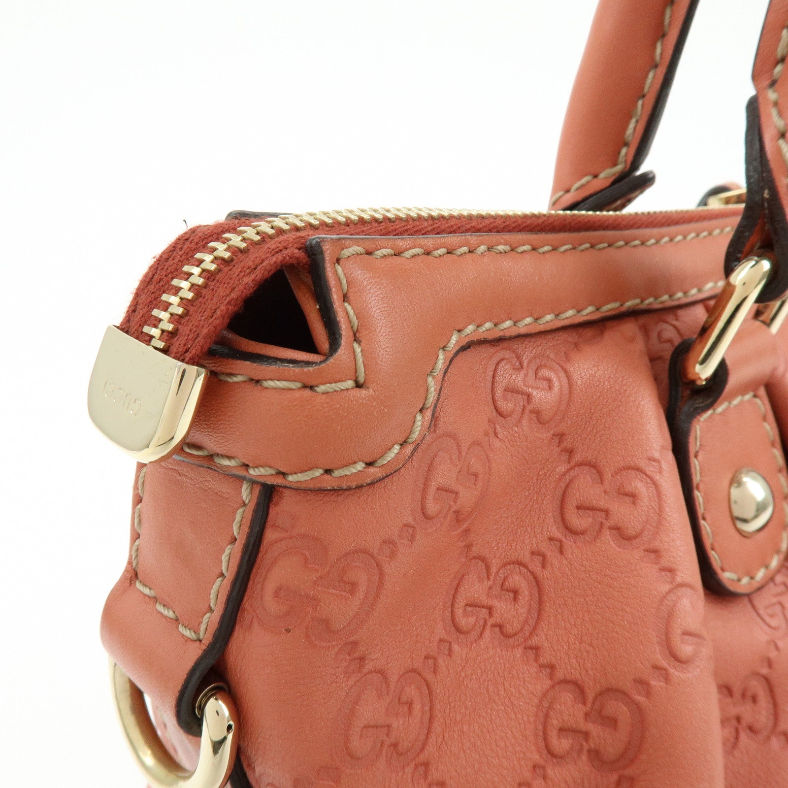 GUCCI Interlocking G Guccissima Leather 2Way Shoulder Bag 247902