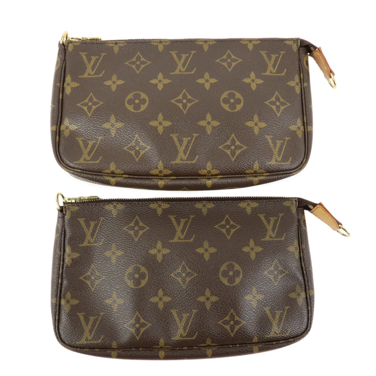Louis Vuitton Set of 2 Monogram Canvas Pochette Accessoires M51980