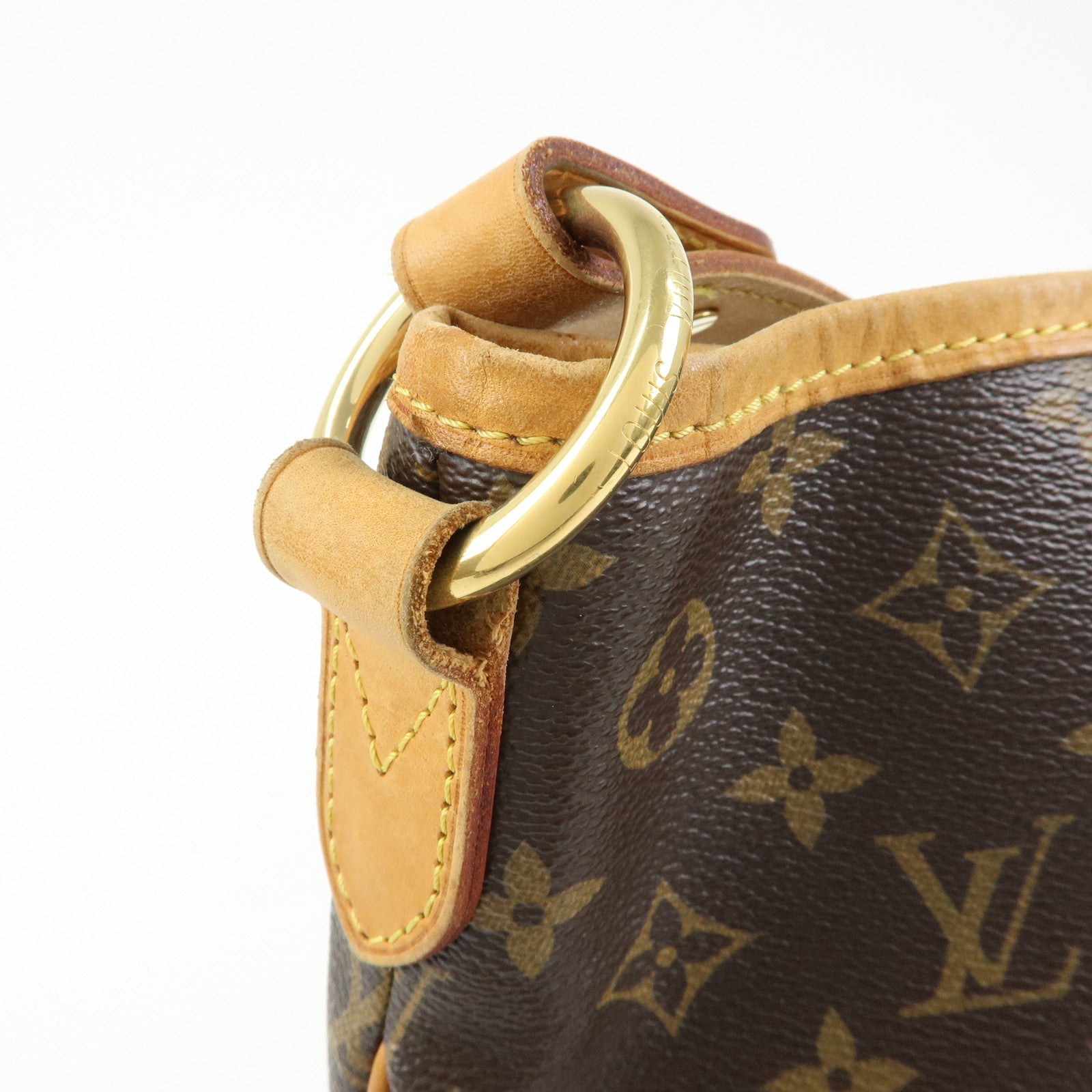 Louis Vuitton Monogram Delightful MM Shoulder Bag Brown M50156