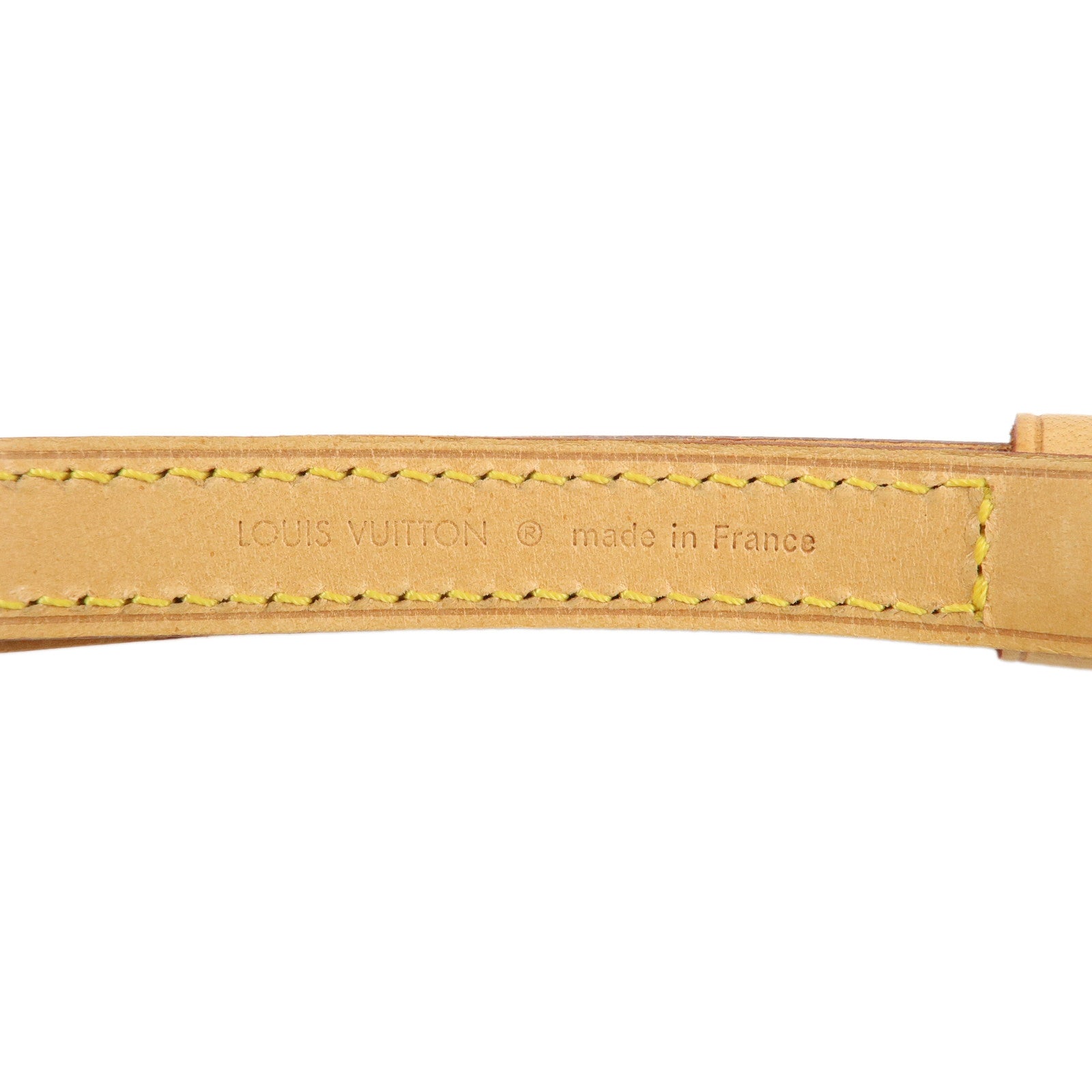Louis Vuitton Nume Leather Adjustable Shoulder Strap 120cm J52312 Used