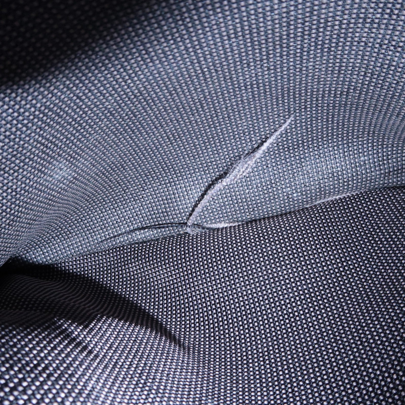 HERMES Her Line A Dos MM Canvas Back Pack Tote Bag Black