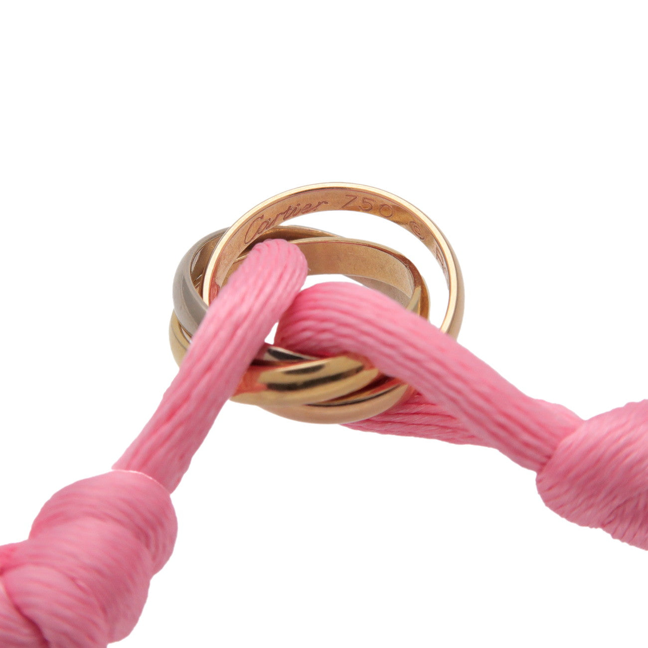 Cartier Trinity Code Bracelet K18 Yellow/White/Rose Pink