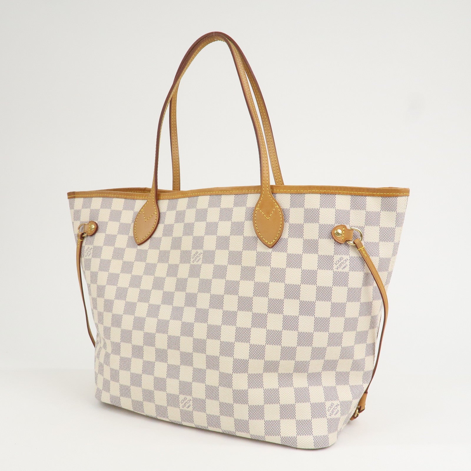 Louis Vuitton Damier Azur Neverfull MM Tote Bag N41361