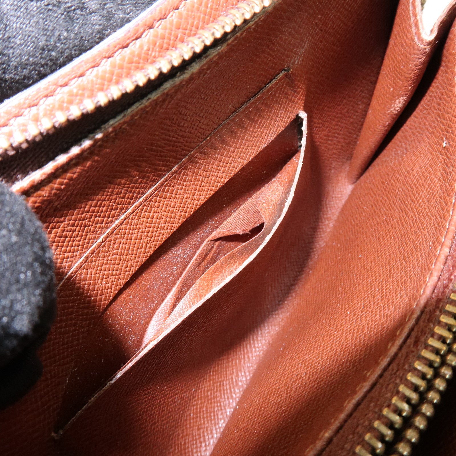 Louis Vuitton Monogram Set of 2 Long Wallets Brown M61727/M61723