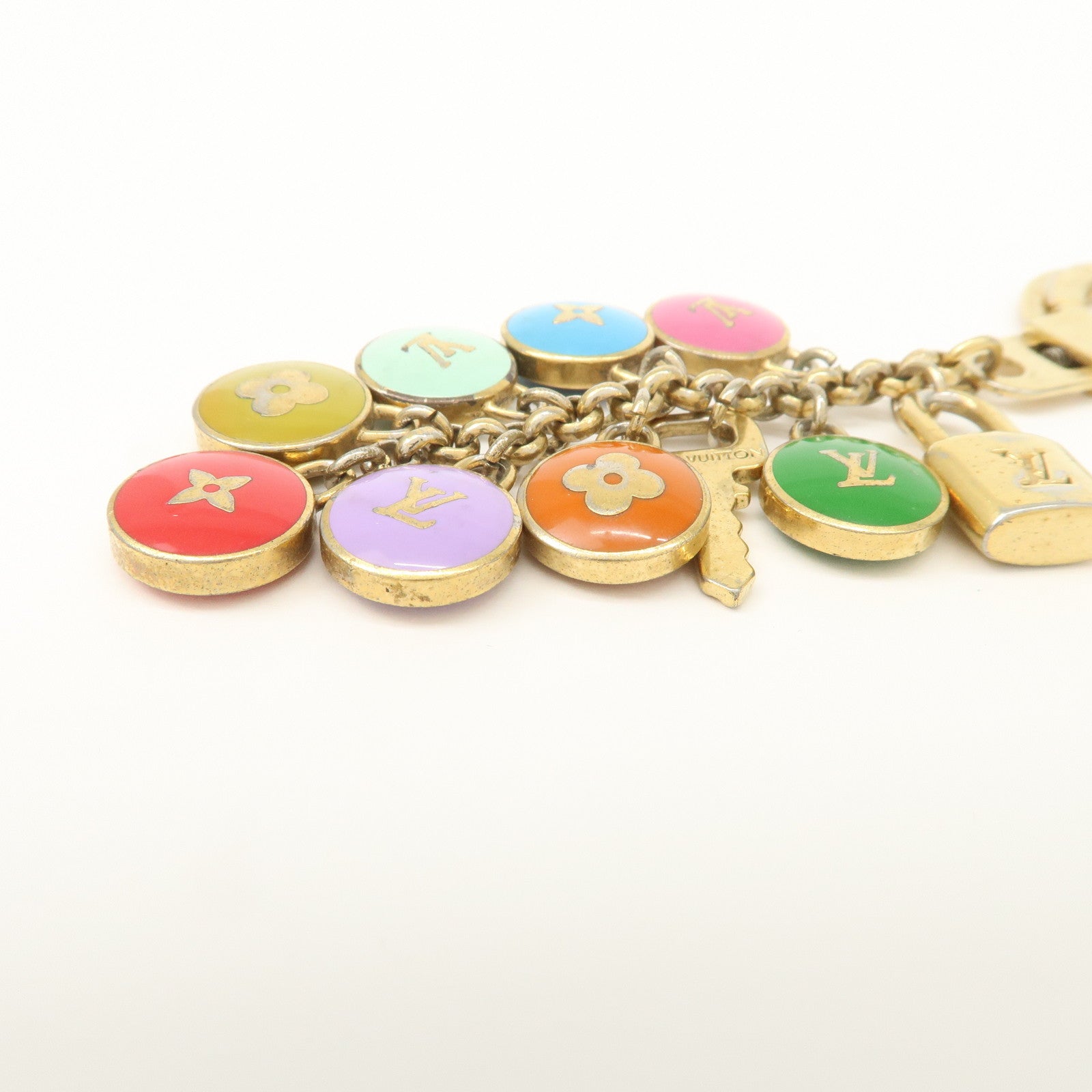 Louis Vuitton Porte Cles Pastille Bag Charm Multicolor M65381