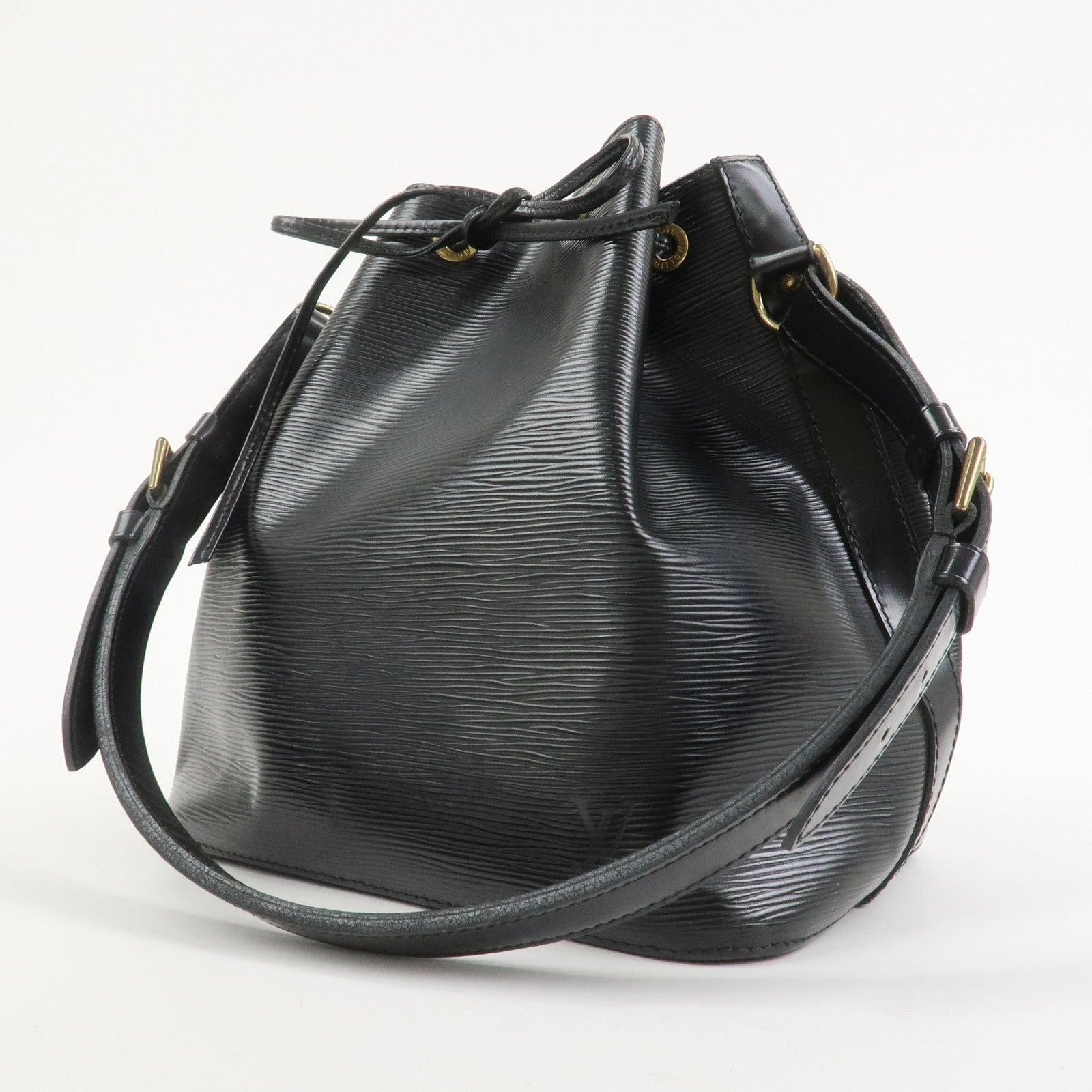 Louis Vuitton Epi Petit Noe Shoulder Bag Noir Black M44102