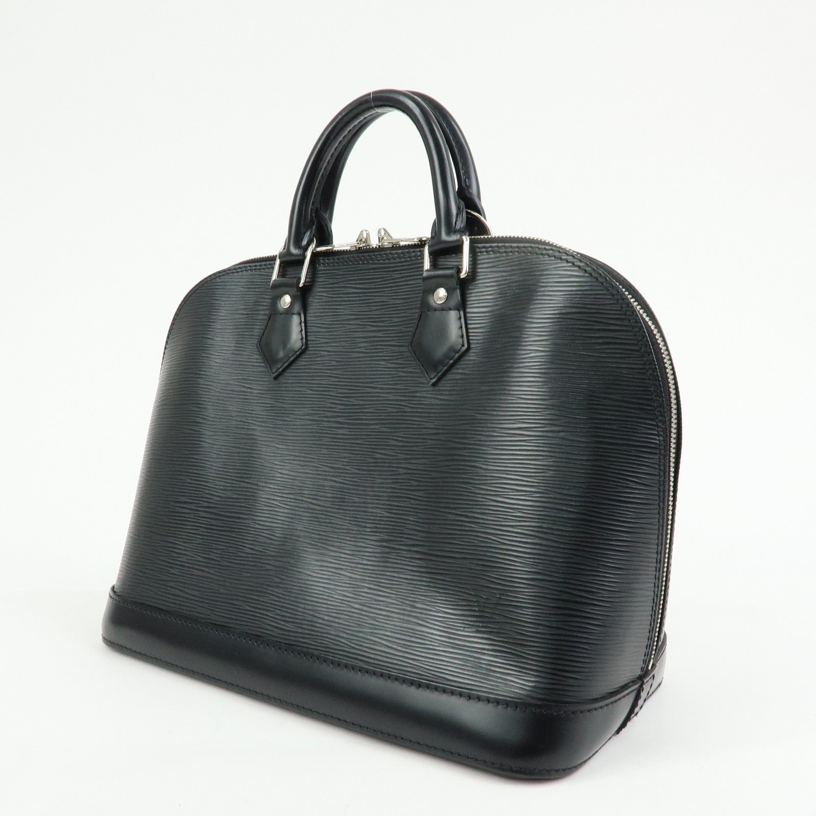 Louis Vuitton Epi Leather Alma PM Hand Bag Noir Black M40302