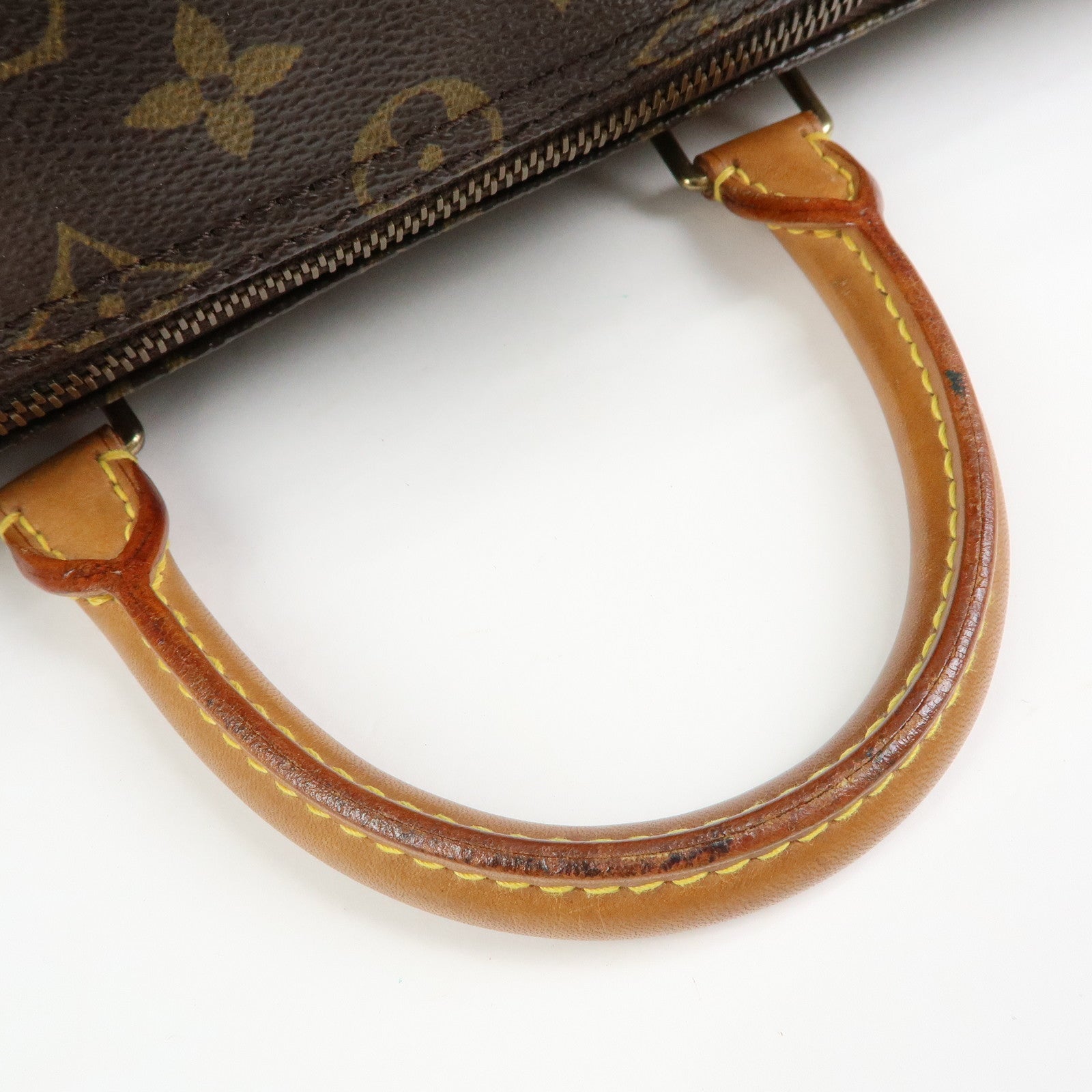 Louis Vuitton Monogram Speedy 35 Boston Bag Hand Bag Brown M41524