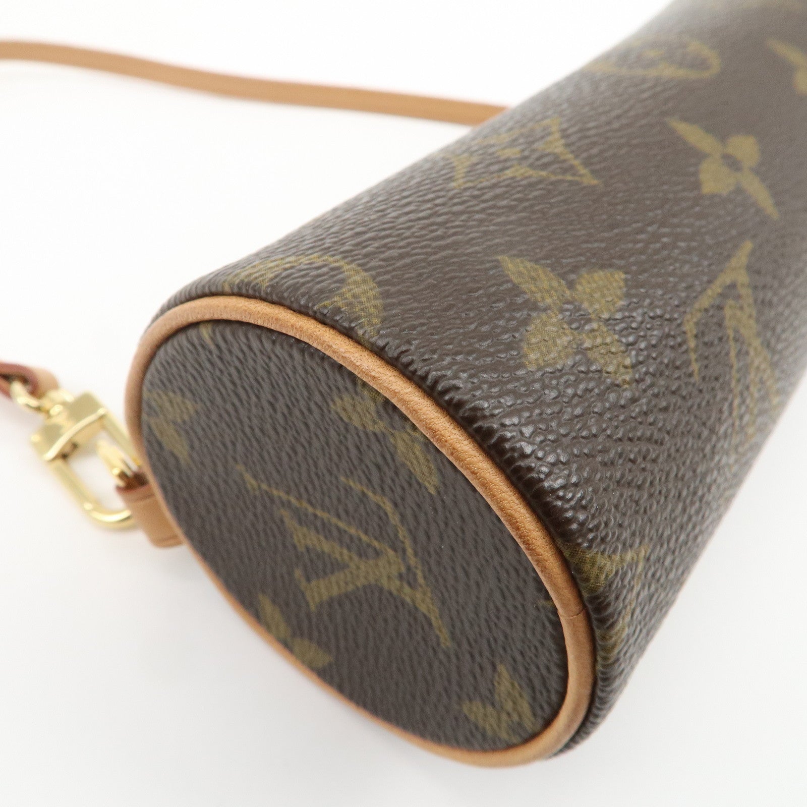 Louis Vuitton Monogram Mini Pouch for Papillon Bag New Style Brown