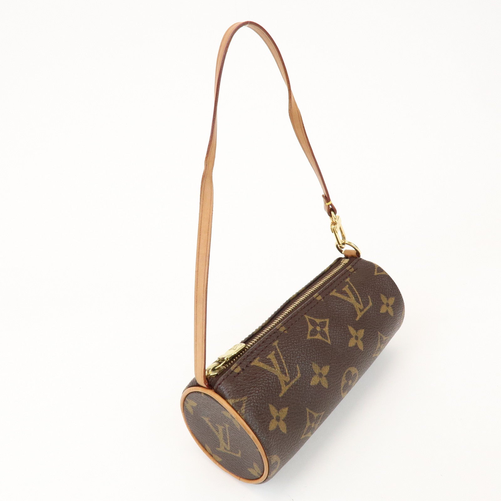 Louis Vuitton Monogram Mini Pouch for Papillon Bag Brown