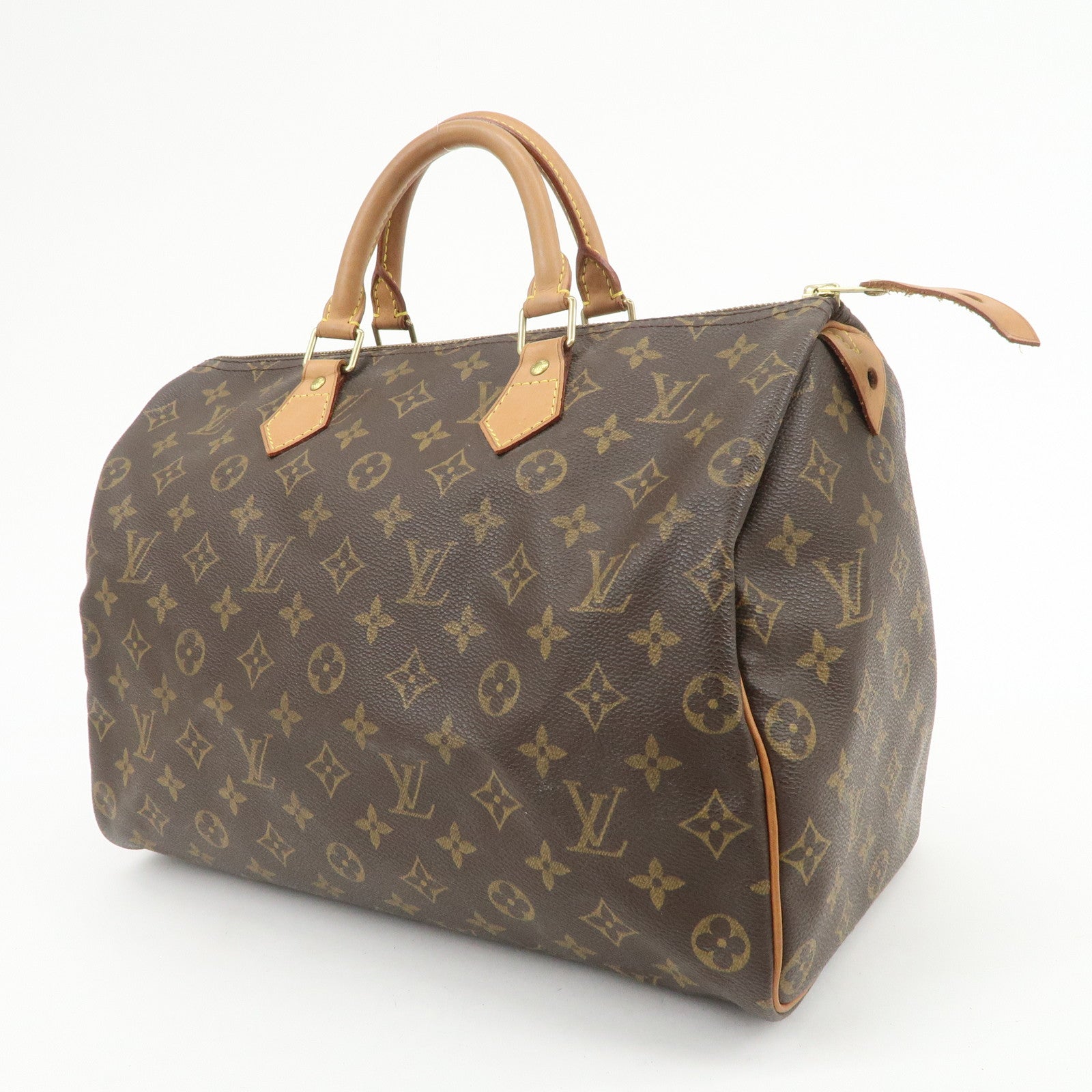 Louis Vuitton Monogram Speedy 35 Boston Bag Hand Bag M41524