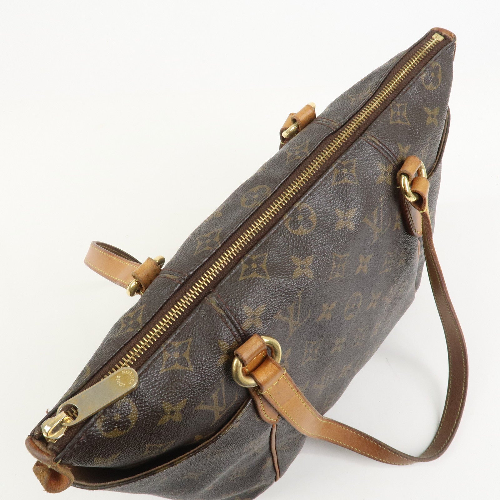 Louis Vuitton Monogram Totally PM Shoulder Bag Brown M56688